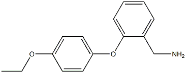 [2-(4-ethoxyphenoxy)phenyl]methanamine Struktur