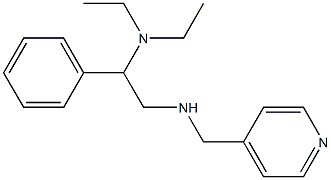 [2-(diethylamino)-2-phenylethyl](pyridin-4-ylmethyl)amine Struktur