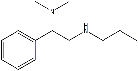 [2-(dimethylamino)-2-phenylethyl](propyl)amine Struktur