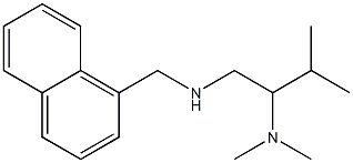 [2-(dimethylamino)-3-methylbutyl](naphthalen-1-ylmethyl)amine Struktur