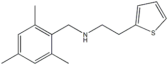 [2-(thiophen-2-yl)ethyl][(2,4,6-trimethylphenyl)methyl]amine Struktur