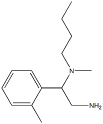 [2-amino-1-(2-methylphenyl)ethyl](butyl)methylamine Struktur