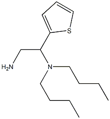 [2-amino-1-(thiophen-2-yl)ethyl]dibutylamine Struktur