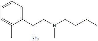 [2-amino-2-(2-methylphenyl)ethyl](butyl)methylamine Struktur