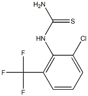 [2-chloro-6-(trifluoromethyl)phenyl]thiourea Struktur