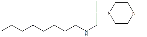 [2-methyl-2-(4-methylpiperazin-1-yl)propyl](octyl)amine Struktur