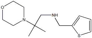 [2-methyl-2-(morpholin-4-yl)propyl](thiophen-2-ylmethyl)amine Struktur