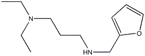 [3-(diethylamino)propyl](furan-2-ylmethyl)amine Struktur