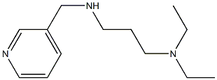 [3-(diethylamino)propyl](pyridin-3-ylmethyl)amine Struktur