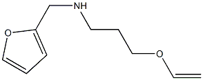 [3-(ethenyloxy)propyl](furan-2-ylmethyl)amine Struktur