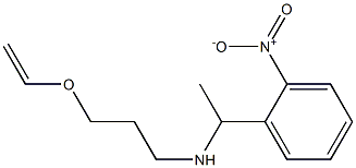 [3-(ethenyloxy)propyl][1-(2-nitrophenyl)ethyl]amine Struktur