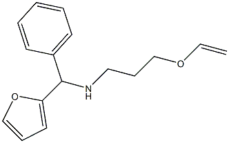 [3-(ethenyloxy)propyl][furan-2-yl(phenyl)methyl]amine Struktur