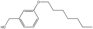 [3-(heptyloxy)phenyl]methanol Struktur