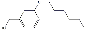 [3-(hexyloxy)phenyl]methanol Struktur