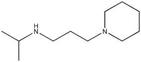 [3-(piperidin-1-yl)propyl](propan-2-yl)amine Struktur