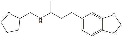 [4-(2H-1,3-benzodioxol-5-yl)butan-2-yl](oxolan-2-ylmethyl)amine Struktur