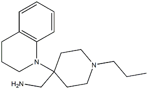 [4-(3,4-dihydroquinolin-1(2H)-yl)-1-propylpiperidin-4-yl]methylamine Struktur