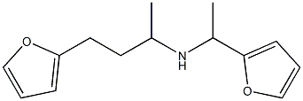 [4-(furan-2-yl)butan-2-yl][1-(furan-2-yl)ethyl]amine Struktur