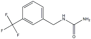 {[3-(trifluoromethyl)phenyl]methyl}urea Struktur