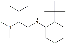 {1-[(2-tert-butylcyclohexyl)amino]-3-methylbutan-2-yl}dimethylamine Struktur