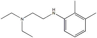 {2-[(2,3-dimethylphenyl)amino]ethyl}diethylamine Struktur