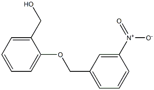 {2-[(3-nitrophenyl)methoxy]phenyl}methanol Struktur