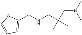 {2-[(dimethylamino)methyl]-2-methylpropyl}(thiophen-2-ylmethyl)amine Struktur