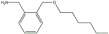 {2-[(hexyloxy)methyl]phenyl}methanamine Struktur