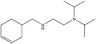 {2-[bis(propan-2-yl)amino]ethyl}(cyclohex-3-en-1-ylmethyl)amine Struktur