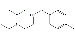 {2-[bis(propan-2-yl)amino]ethyl}[(2,4-dimethylphenyl)methyl]amine Struktur