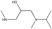 {2-hydroxy-3-[methyl(propan-2-yl)amino]propyl}(methyl)amine Struktur