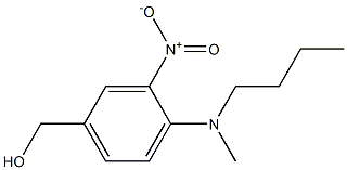 {4-[butyl(methyl)amino]-3-nitrophenyl}methanol Struktur