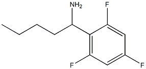 1-(2,4,6-trifluorophenyl)pentan-1-amine Struktur