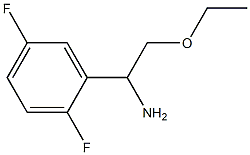 1-(2,5-difluorophenyl)-2-ethoxyethanamine Struktur