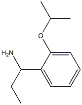 1-(2-isopropoxyphenyl)propan-1-amine Struktur