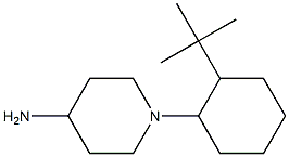 1-(2-tert-butylcyclohexyl)piperidin-4-amine Struktur