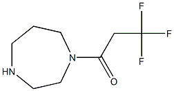 1-(3,3,3-trifluoropropanoyl)-1,4-diazepane Struktur