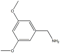 1-(3,5-dimethoxyphenyl)methanamine Struktur