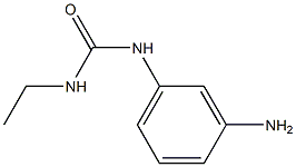 1-(3-aminophenyl)-3-ethylurea Struktur