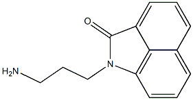 1-(3-aminopropyl)benzo[cd]indol-2(1H)-one Struktur