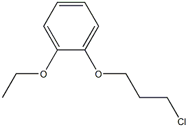 1-(3-chloropropoxy)-2-ethoxybenzene Struktur