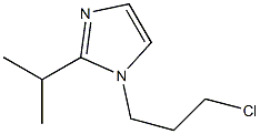 1-(3-chloropropyl)-2-(propan-2-yl)-1H-imidazole Struktur