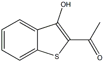 1-(3-hydroxy-1-benzothiophen-2-yl)ethan-1-one Struktur