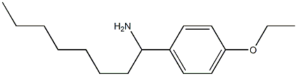 1-(4-ethoxyphenyl)octan-1-amine Struktur