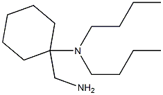 1-(aminomethyl)-N,N-dibutylcyclohexan-1-amine Struktur