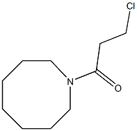 1-(azocan-1-yl)-3-chloropropan-1-one Struktur