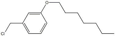 1-(chloromethyl)-3-(heptyloxy)benzene Struktur