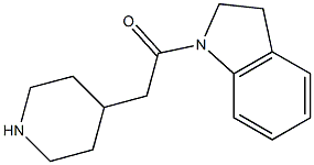 1-(piperidin-4-ylacetyl)indoline Struktur