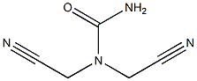 1,1-bis(cyanomethyl)urea Struktur