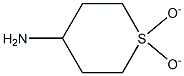 1,1-dioxidotetrahydro-2H-thiopyran-4-ylamine Struktur